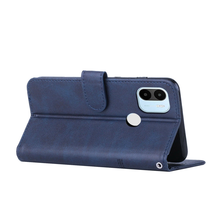 For Xiaomi Redmi A1+ Stitching Calf Texture Buckle Leather Phone Case