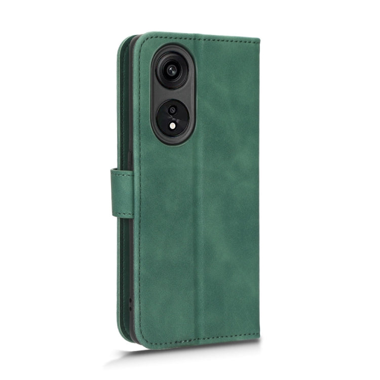 For OPPO A1 Pro Skin Feel Magnetic Flip Leather Phone Case