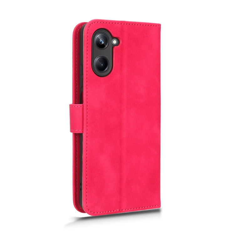 For Realme 10 Pro Skin Feel Magnetic Flip Leather Phone Case