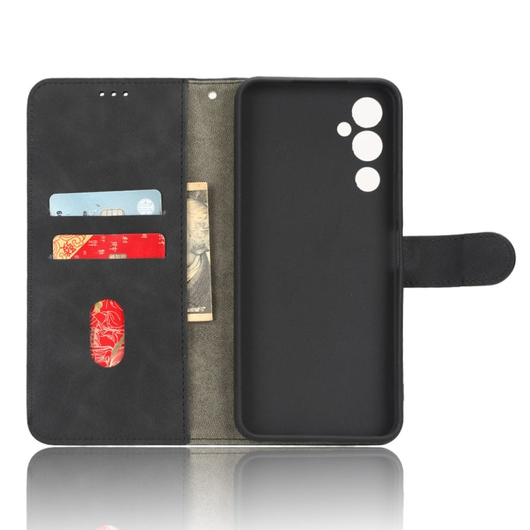 For Tecno Pova 4 Skin Feel Magnetic Flip Leather Phone Case