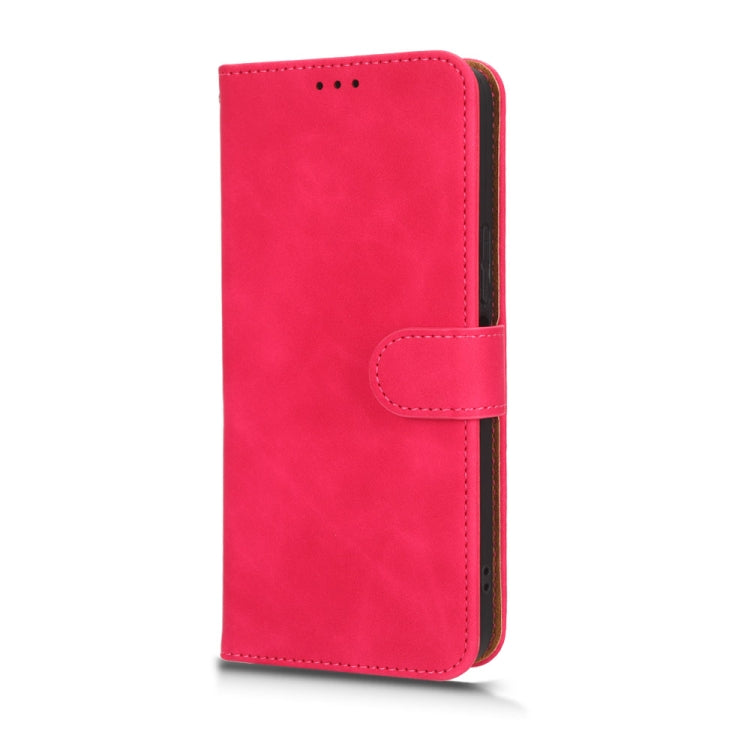 For Infinix Hot 20 4G Skin Feel Magnetic Flip Leather Phone Case