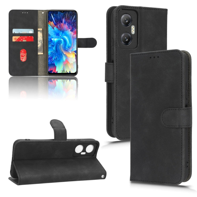 For Infinix Hot 20 5G Skin Feel Magnetic Flip Leather Phone Case