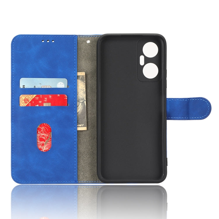 For Infinix Hot 20 5G Skin Feel Magnetic Flip Leather Phone Case