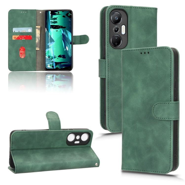 For Infinix Hot 20S Skin Feel Magnetic Flip Leather Phone Case