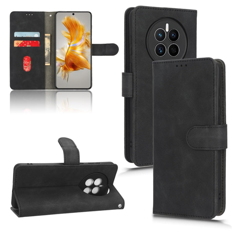 For Huawei Mate 50 Skin Feel Magnetic Flip Leather Phone Case