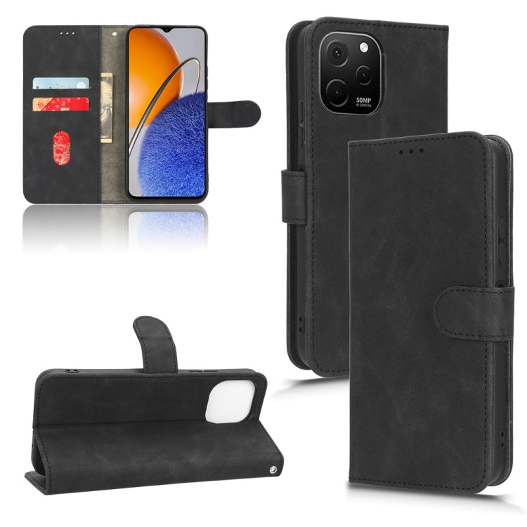 For Huawei  Nova Y61 Skin Feel Magnetic Flip Leather Phone Case