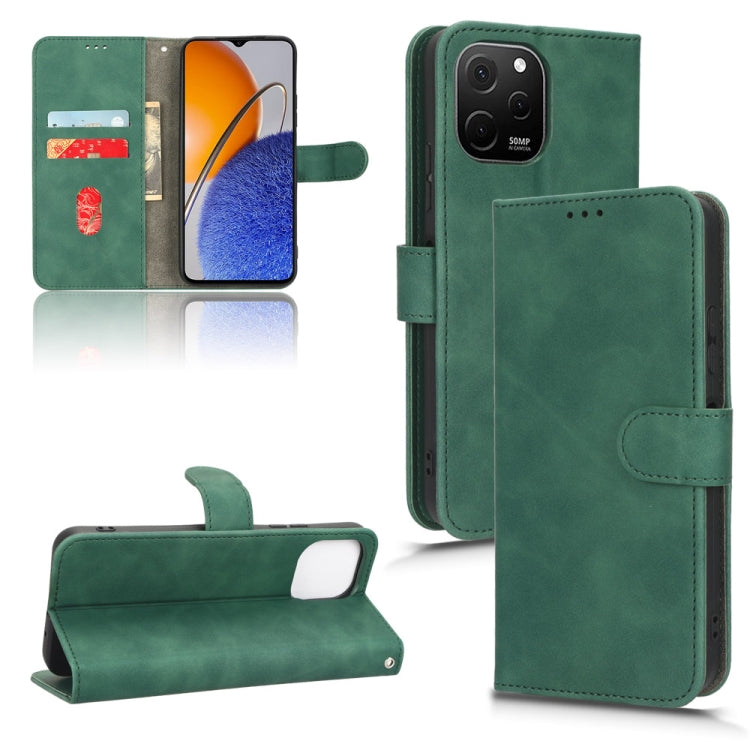 For Huawei  Nova Y61 Skin Feel Magnetic Flip Leather Phone Case