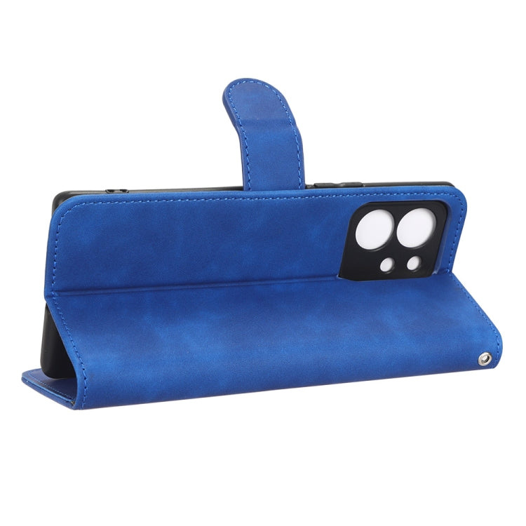 For Honor 80 SE 5G Skin Feel Magnetic Flip Leather Phone Case