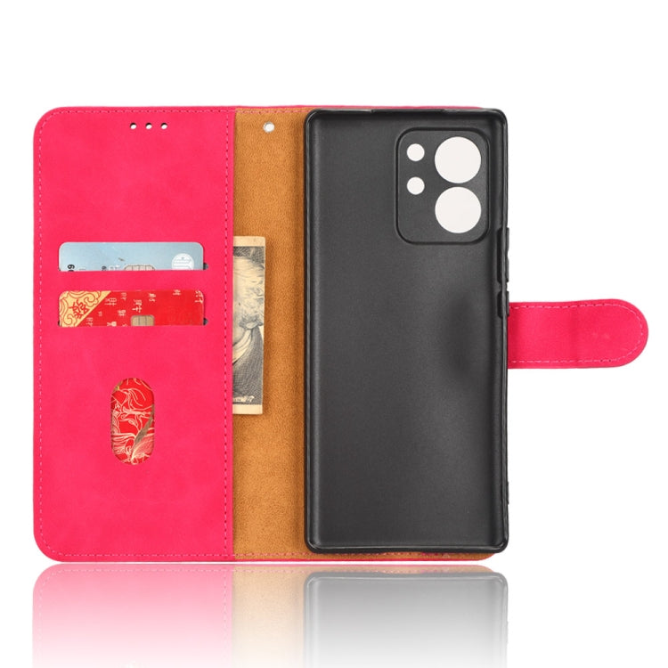 For Honor 80 SE 5G Skin Feel Magnetic Flip Leather Phone Case