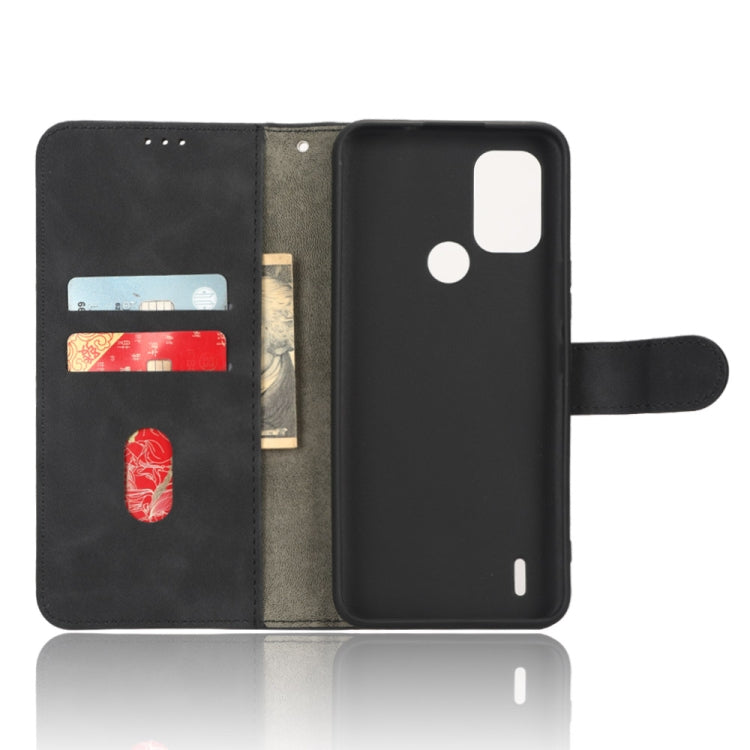 For Nokia C31 Skin Feel Magnetic Flip Leather Phone Case