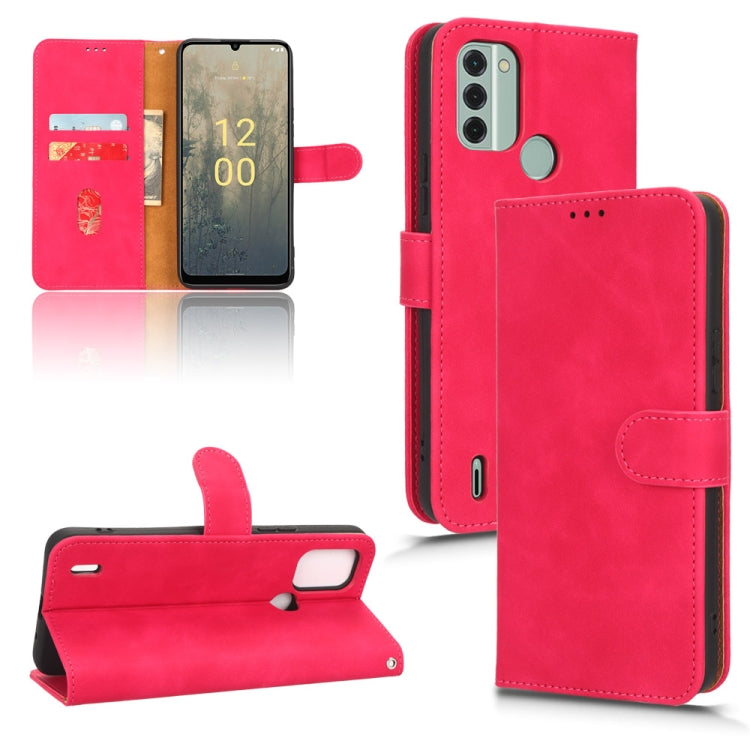 For Nokia C31 Skin Feel Magnetic Flip Leather Phone Case