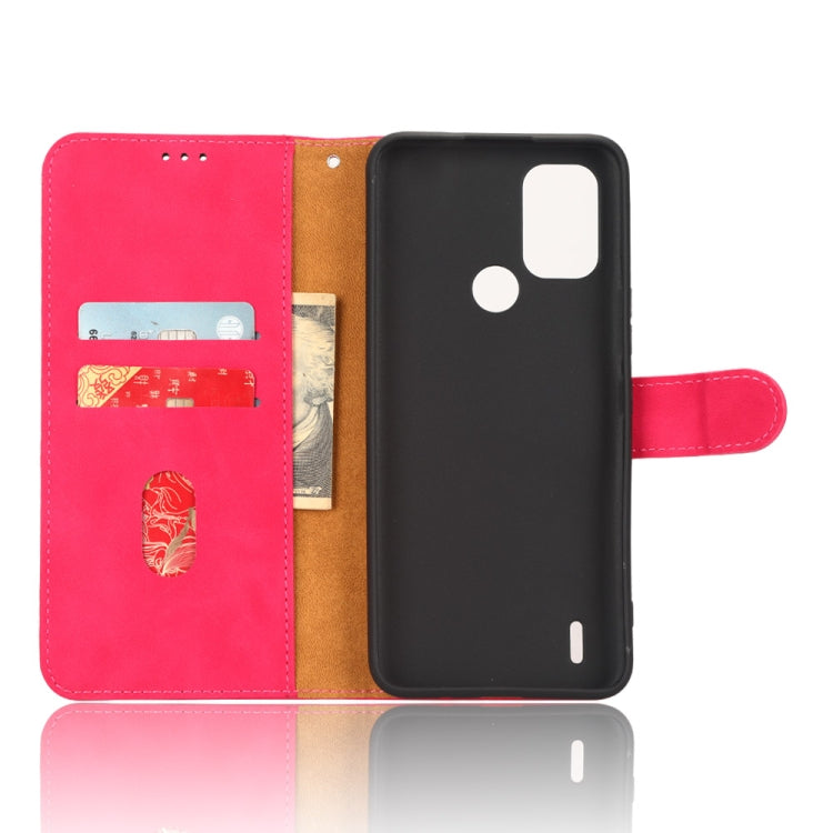 For Nokia C31 Skin Feel Magnetic Flip Leather Phone Case
