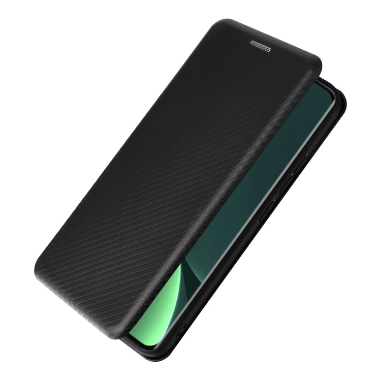 For Xiaomi 13 Carbon Fiber Texture Flip Leather Phone Case