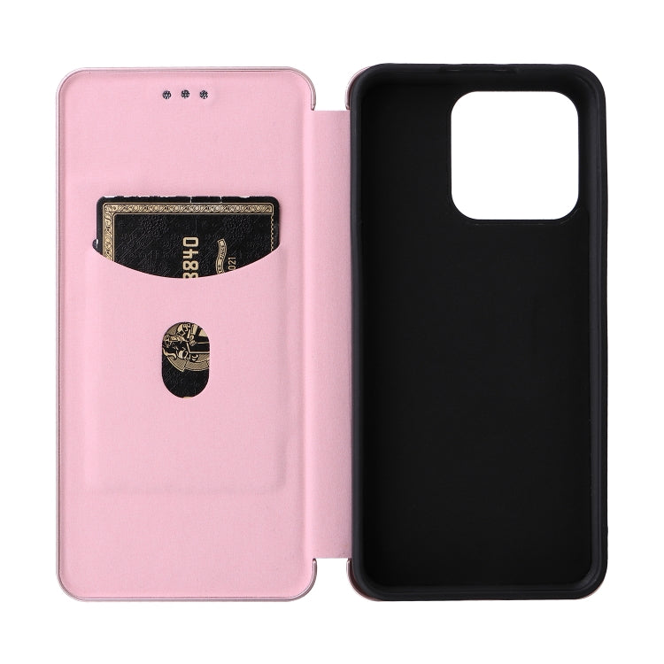 For Xiaomi 13 Carbon Fiber Texture Flip Leather Phone Case