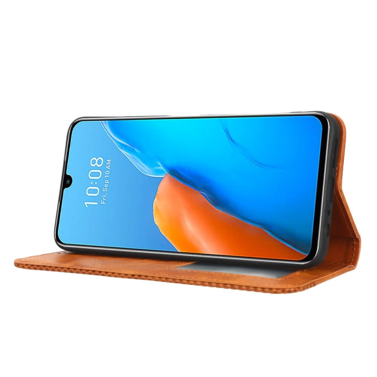 For Infinix Note 12 Pro 4G X676B Magnetic Buckle Retro Texture Leather Phone Case