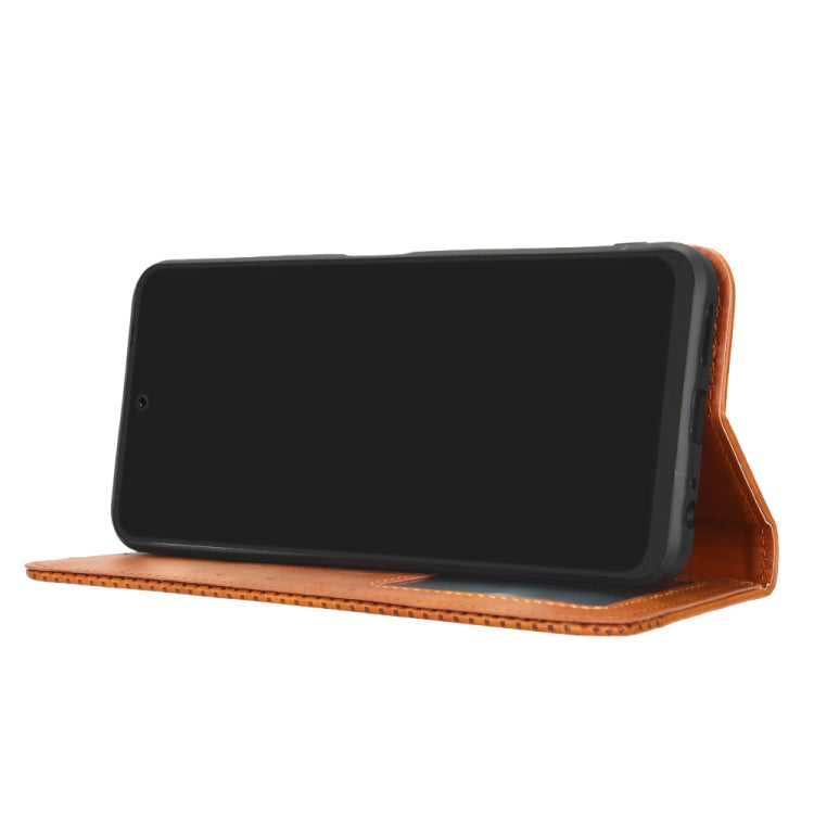 For Tecno Pova Neo 2 Magnetic Buckle Retro Texture Leather Phone Case