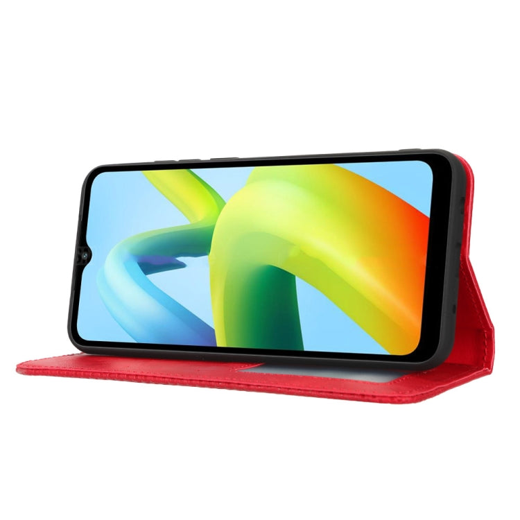 For Xiaomi Redmi A1+ Magnetic Buckle Retro Texture Leather Phone Case