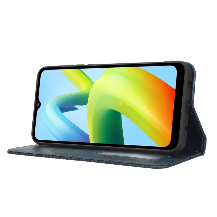 For Xiaomi Redmi A1+ Magnetic Buckle Retro Texture Leather Phone Case