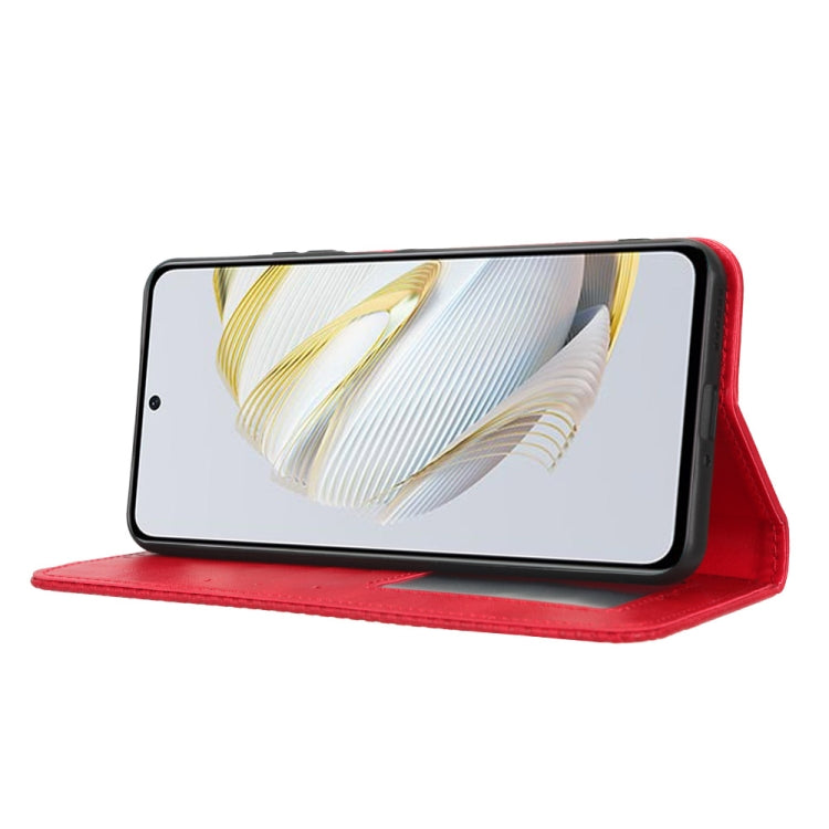 For Huawei nova 10 SE Magnetic Buckle Retro Texture Leather Phone Case