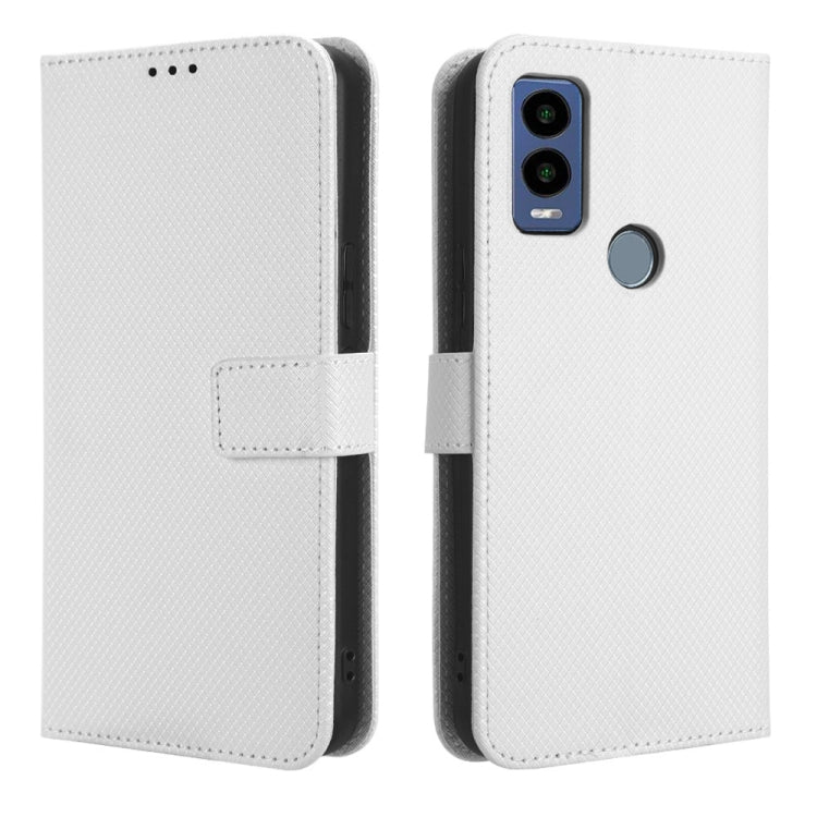 For Cricket Innovate E 5G Diamond Texture Leather Phone Case