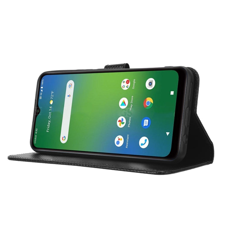 For Cricket Innovate E 5G Diamond Texture Leather Phone Case