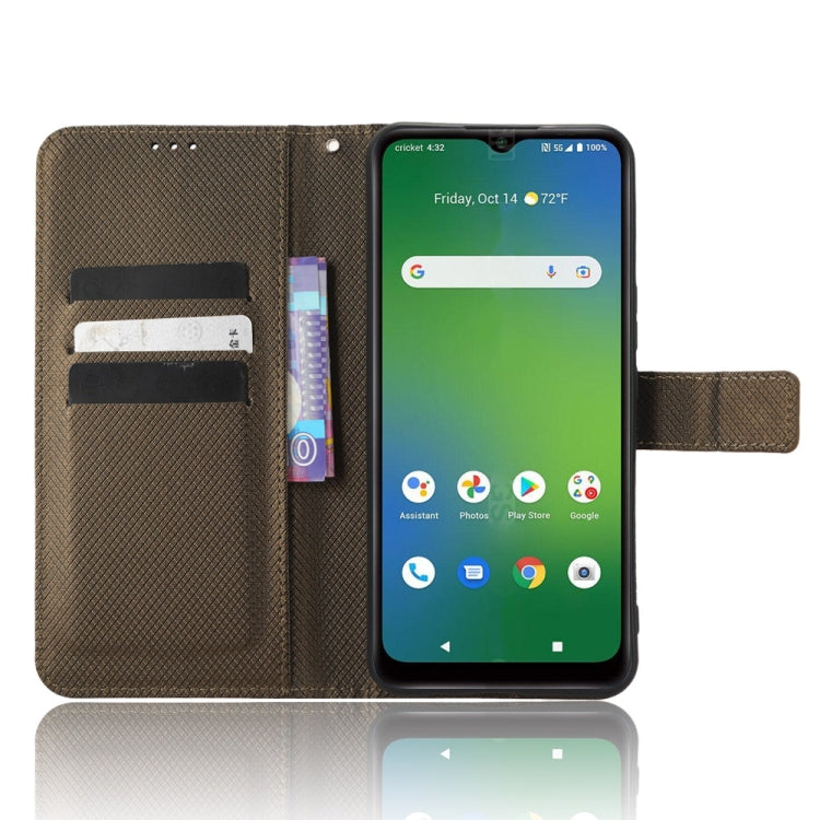 For Cricket Innovate E 5G Diamond Texture Leather Phone Case