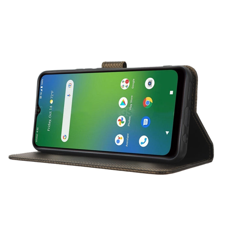 For Cricket Innovate E 5G Diamond Texture Leather Phone Case