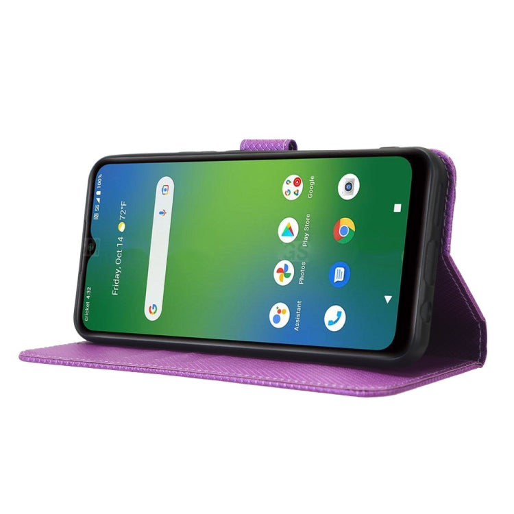 For Cricket Innovate E 5G Diamond Texture Leather Phone Case