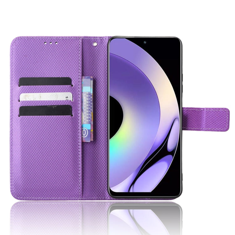 For Realme 10 4G Diamond Texture Leather Phone Case