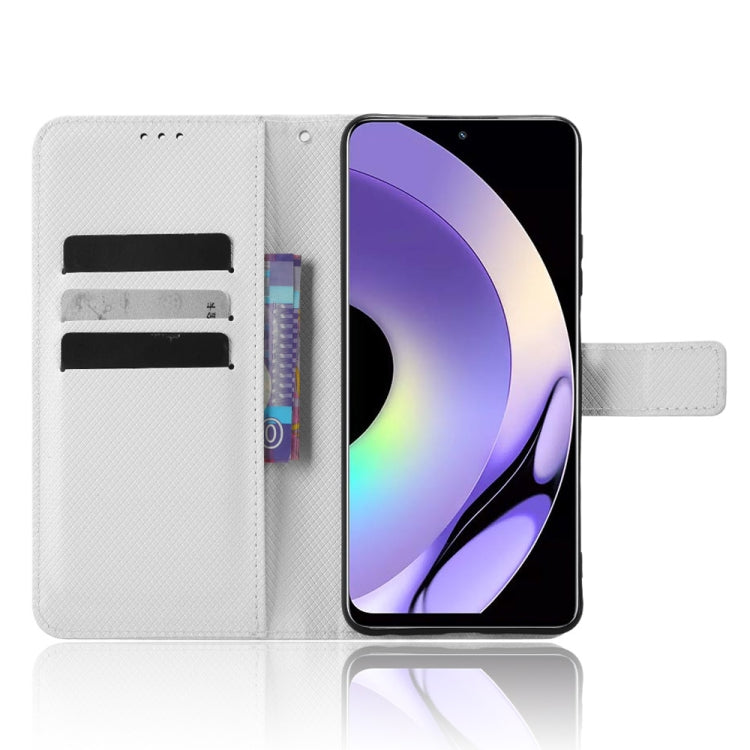 For Realme 10 Pro Diamond Texture Leather Phone Case