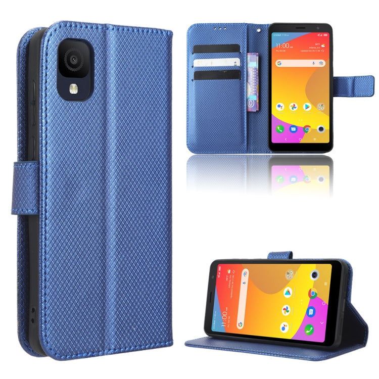 For TCL ION Z Diamond Texture Leather Phone Case