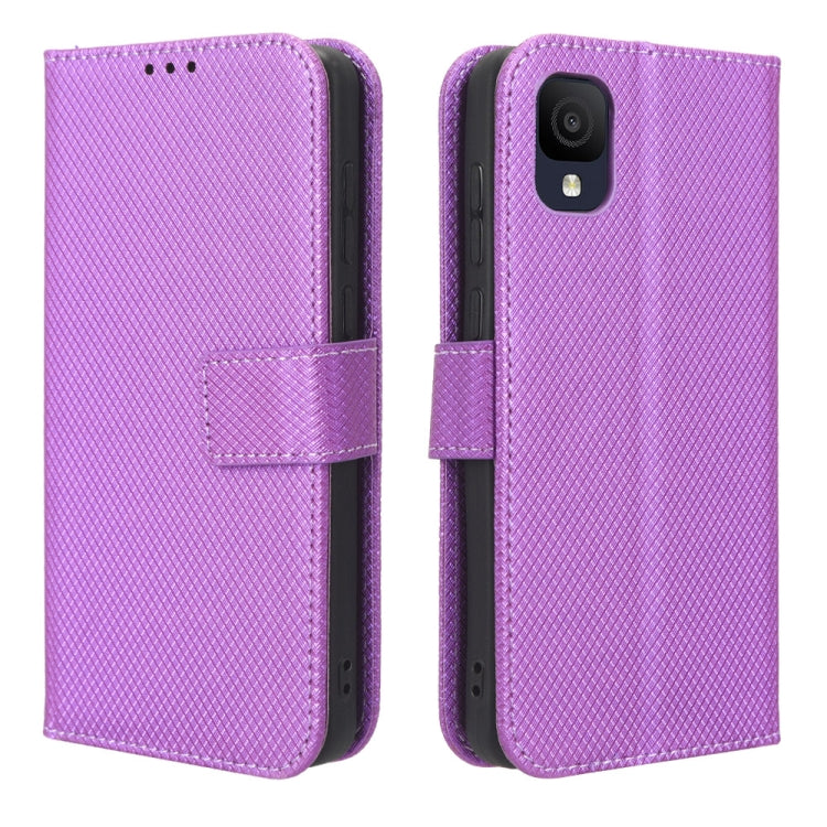 For TCL ION Z Diamond Texture Leather Phone Case
