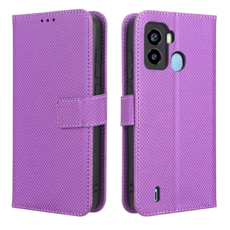 For Tecno Pop 6 BE7 Diamond Texture Leather Phone Case