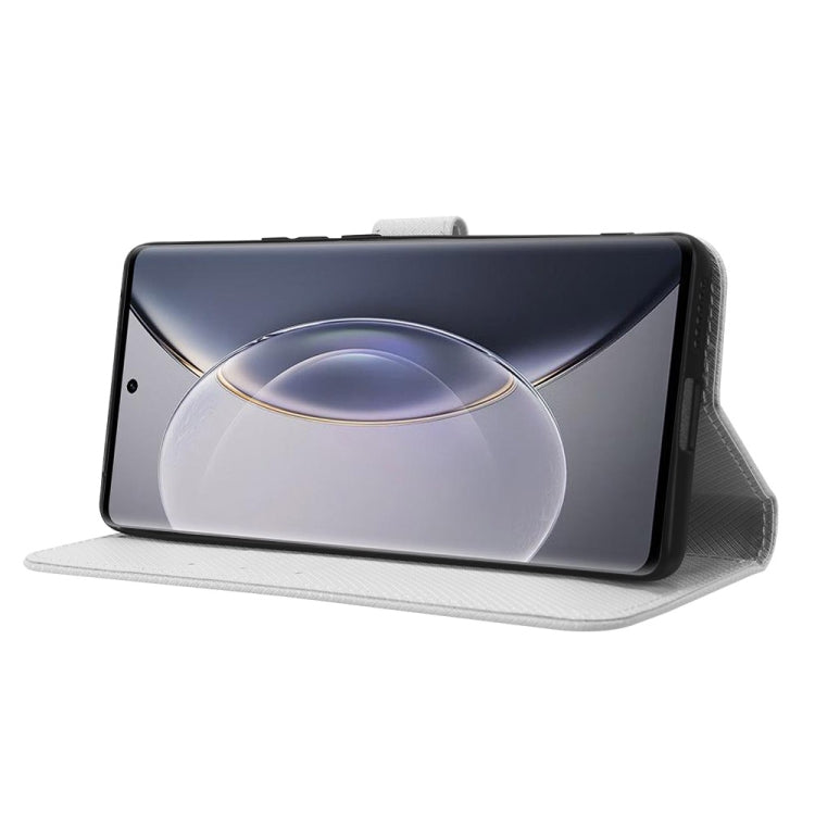 For vivo X90 Pro+ Diamond Texture Leather Phone Case