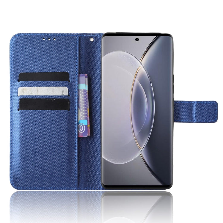 For vivo X90 Pro+ Diamond Texture Leather Phone Case