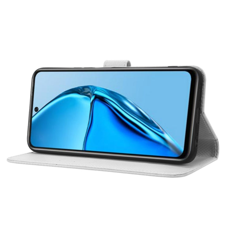 For Infinix Hot 20 4G X682B Diamond Texture Leather Phone Case