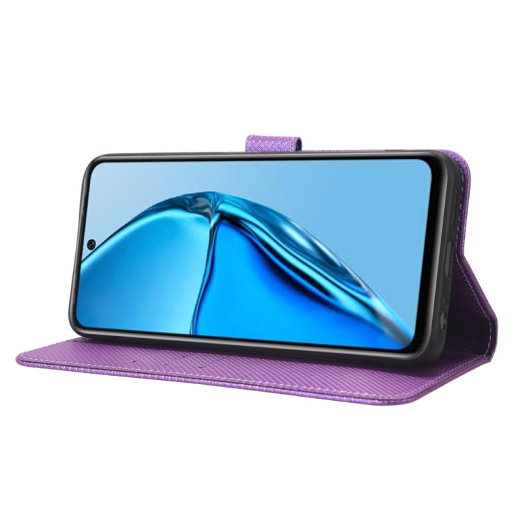 For Infinix Hot 20 4G X682B Diamond Texture Leather Phone Case