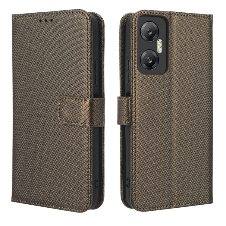 For Infinix Hot 20 5G X666B Diamond Texture Leather Phone Case