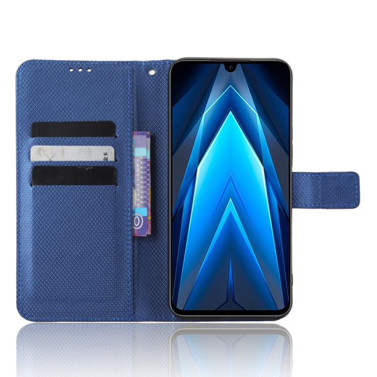 For Tecno Pova 4 Pro Diamond Texture Leather Phone Case