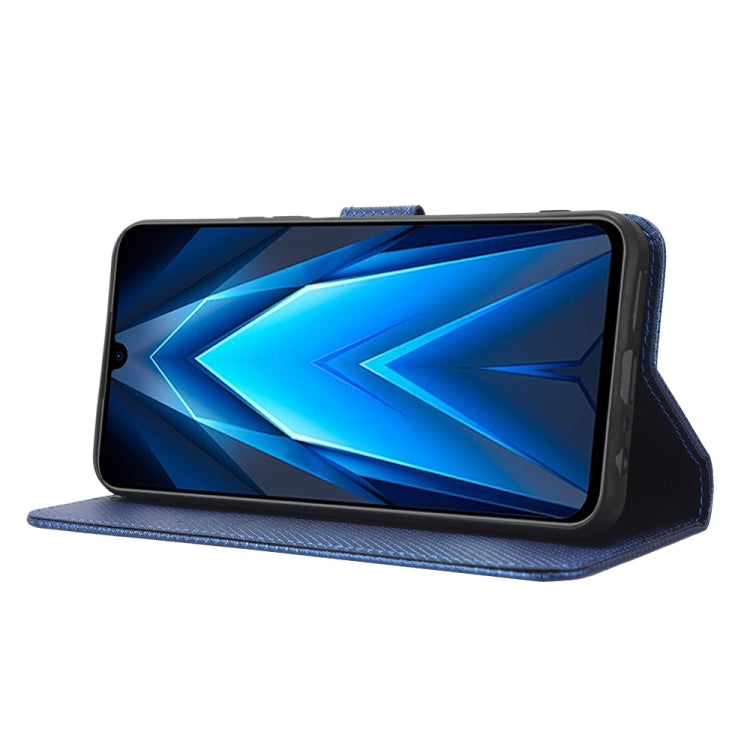 For Tecno Pova 4 Pro Diamond Texture Leather Phone Case