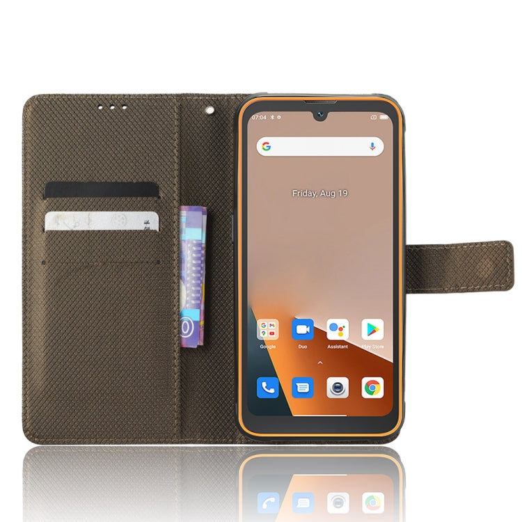 For Blackview BV5200 Diamond Texture Leather Phone Case