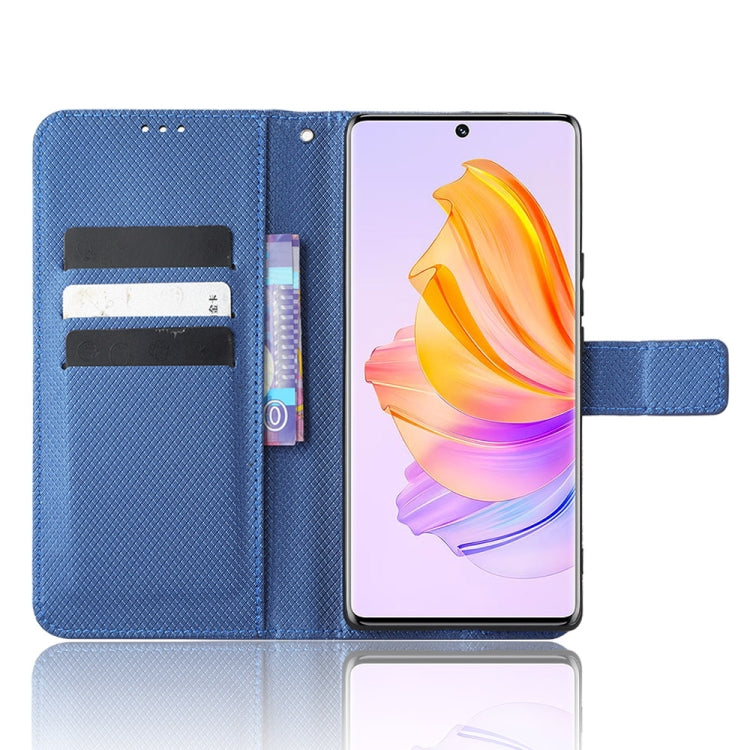 For Honor 80 SE 5G Diamond Texture Leather Phone Case