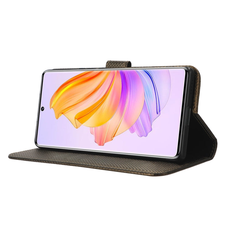 For Honor 80 SE 5G Diamond Texture Leather Phone Case