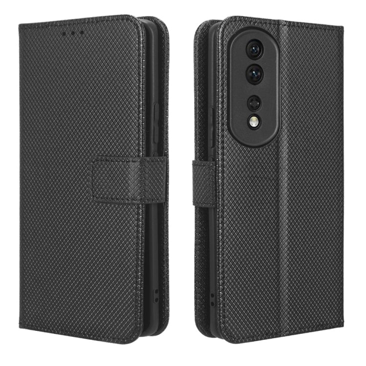 For Honor 80 Pro 5G Diamond Texture Leather Phone Case