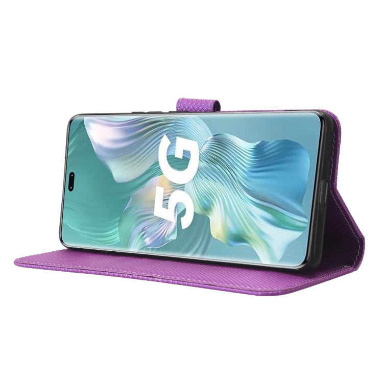 For Honor 80 Pro 5G Diamond Texture Leather Phone Case