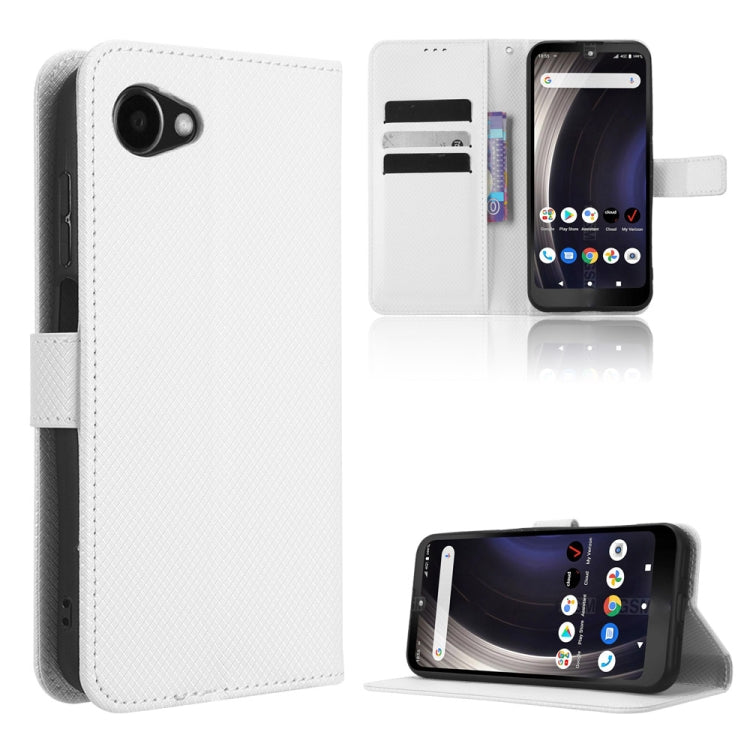 For Orbic JOY RC608L Diamond Texture Leather Phone Case