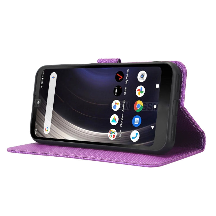 For Orbic JOY RC608L Diamond Texture Leather Phone Case