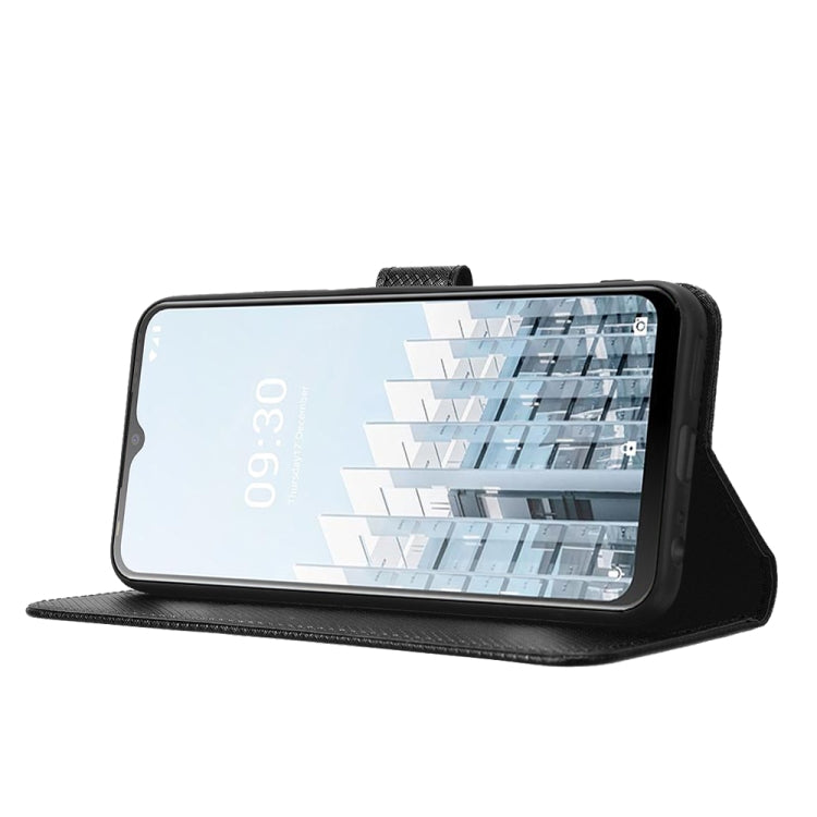 For Tecno Pop 6 Pro BE8 Diamond Texture Leather Phone Case