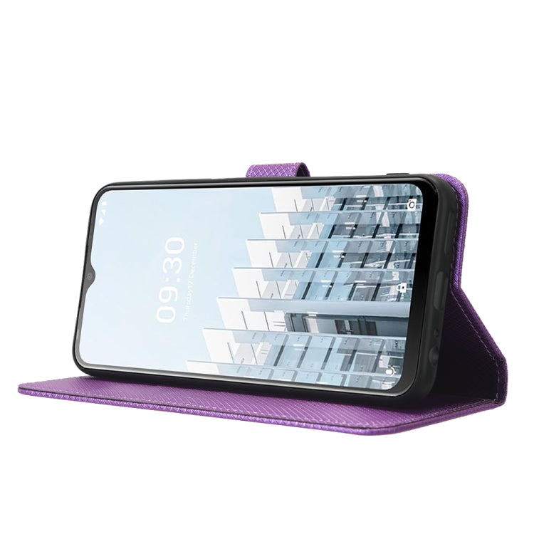 For Tecno Pop 6 Pro BE8 Diamond Texture Leather Phone Case