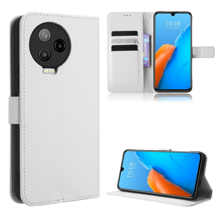 For Infinix Note 12 Pro 4G X676B Diamond Texture Leather Phone Case